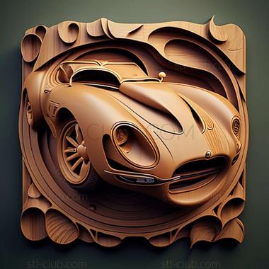 3D модель Jaguar D Type (STL)